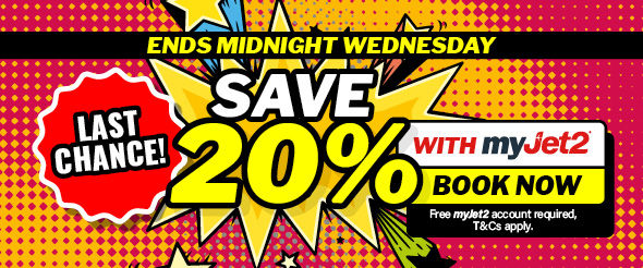 Join myJet2 for exclusive discounts and news