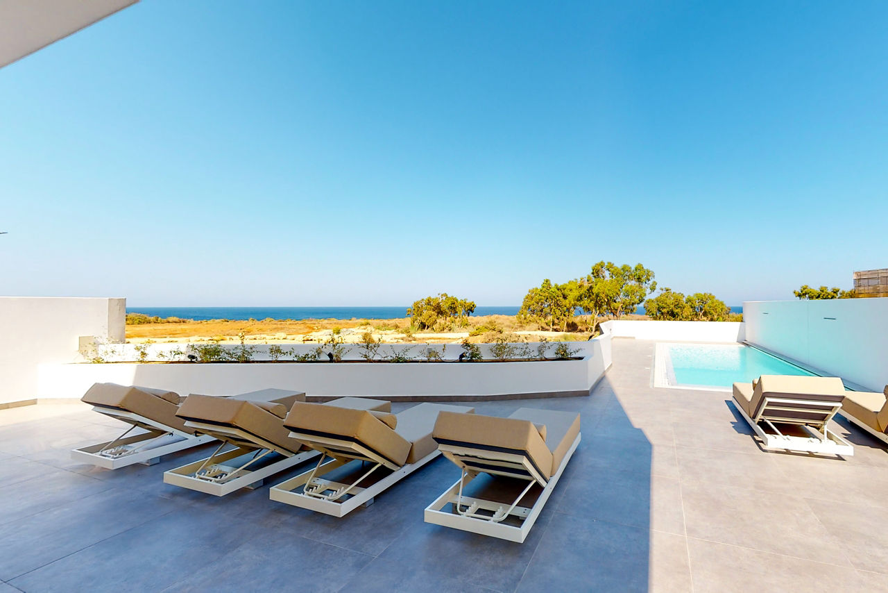 Periyiali Konnos Villas Beach Resort - Sea View Villa Melpomeni