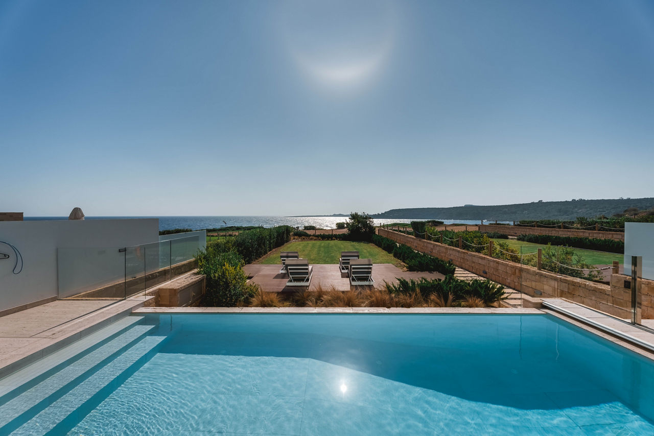 Periyiali Konnos Villas Beach Resort - Side Sea View Villa Chronos