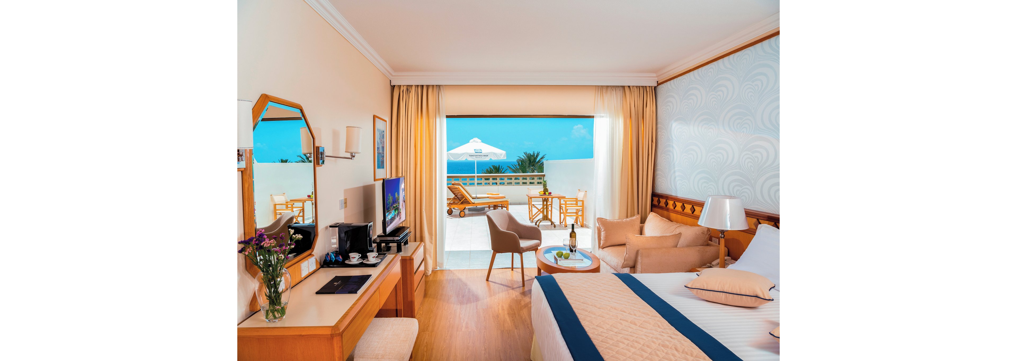 Constantinou Bros Athena Beach Hotel with Golf Packages