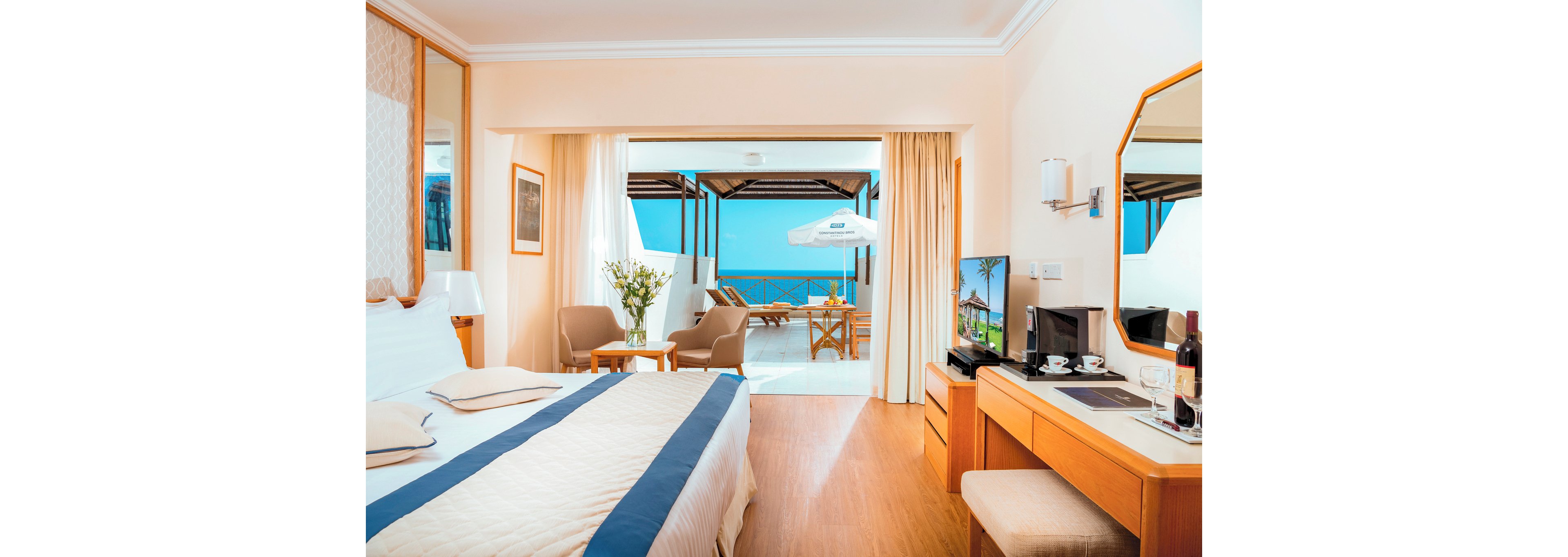 Constantinou Bros Athena Beach Hotel with Golf Packages